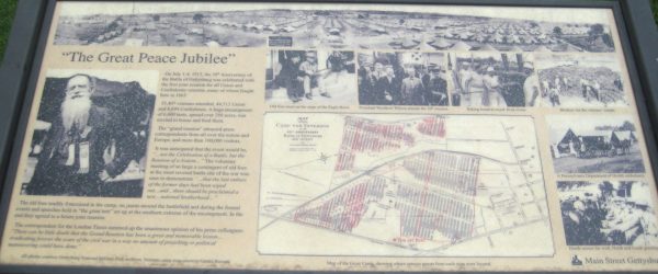 “THE GREAT PEACE JUBILEE” WAR MEMORIAL PANEL