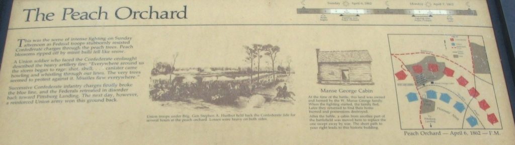 THE PEACH ORCHARD WAR MEMORIAL PANEL