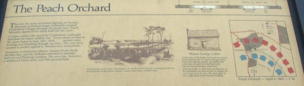 THE PEACH ORCHARD WAR MEMORIAL PANEL