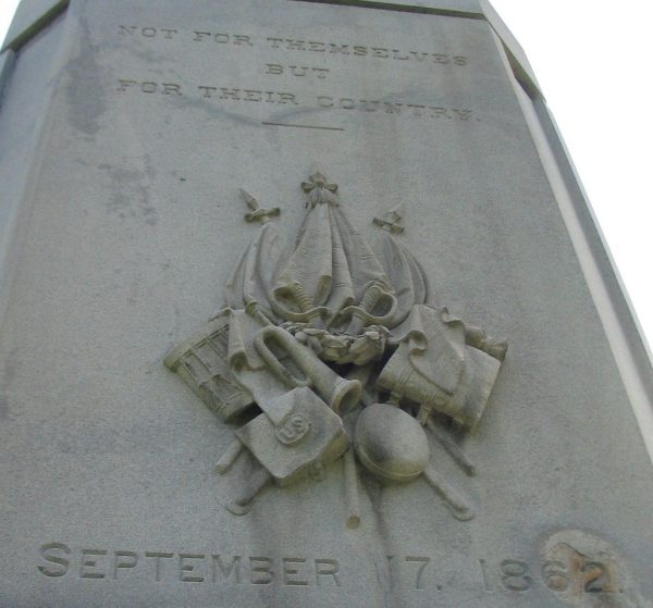 THE SOLDIERS MONUMENT STONE