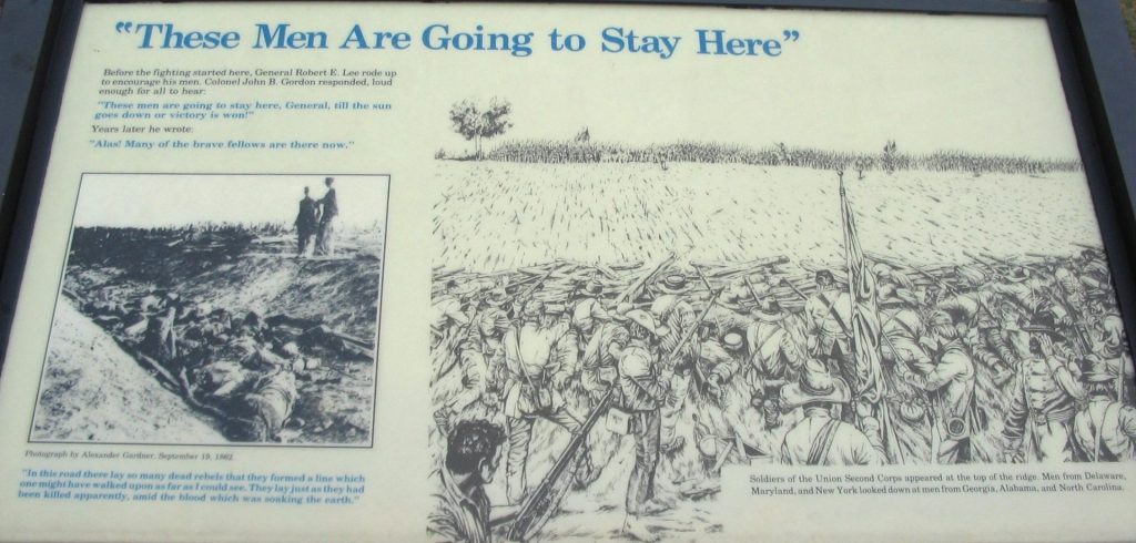 “THESE MEN ARE GOING TO STAY HERE” WAR MEMORIAL PANEL