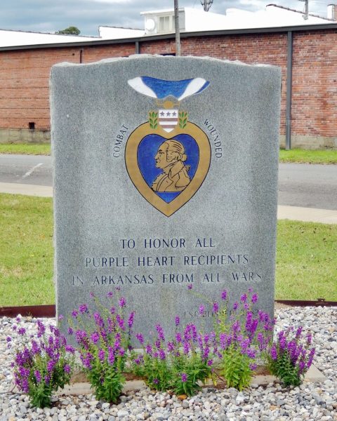 TO HONOR ALL PURPLE HEART RECIPIENTS IN ARKANSAS FROM ALL WARS MEMORIAL
