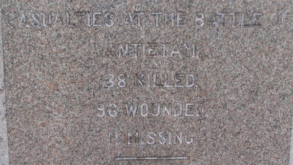 TWENTIETH REGIMENT NEW YORK VOLUNTEER INFANTRY WAR MEMORIAL STONE C