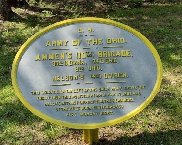 U.S. AMMEN’S (10TH) BRIGADE WAR MEMORIAL PLAQUE