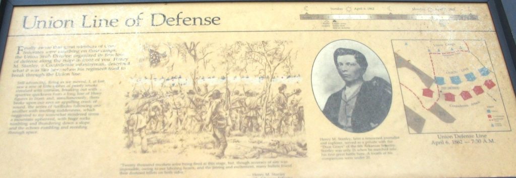 UNION LINE OF DEFENSE WAR MEMORIAL PANEL