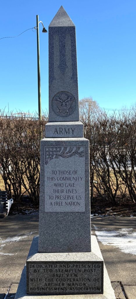 VFW POST 8821 SUPREME SACRIFCE WAR VETERANS MEMORIAL