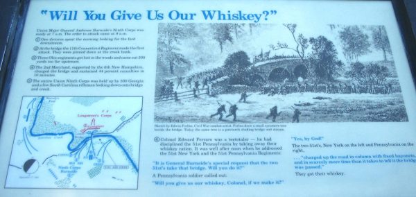 “WILL YOU GIVE US OUR WHISKEY” WAR MEMORIAL PANEL