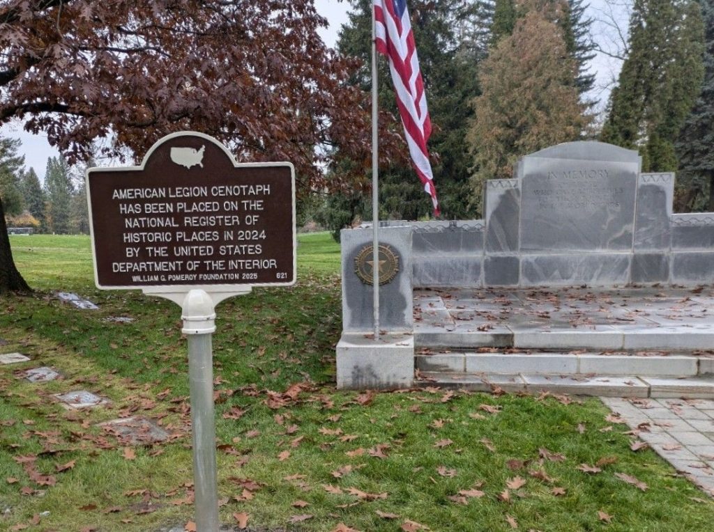 AMERICAN LEGION CENOTAPH MEMORIAL MARKER