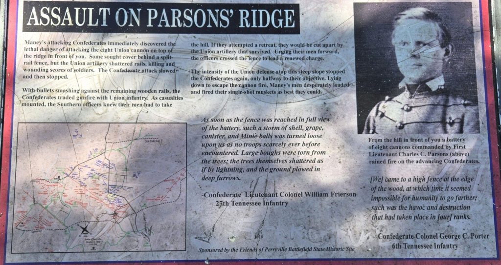 ASSAULT ON PARSONS’ RIDGE WAR MEMORIAL PANEL