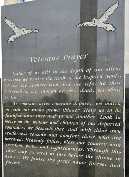 BROOKINGS COUNTY VETERANS MEMORIAL STONE D