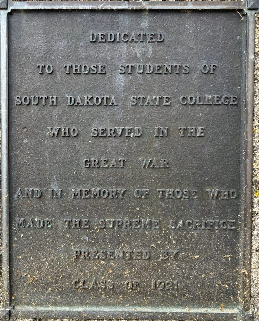 BROOKINGS MEDAL OF HONOR PARK PLAQUE C