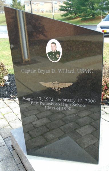 CAPTAIN BRYAN D. WILLARD, USMC MEMORIAL SIDE A