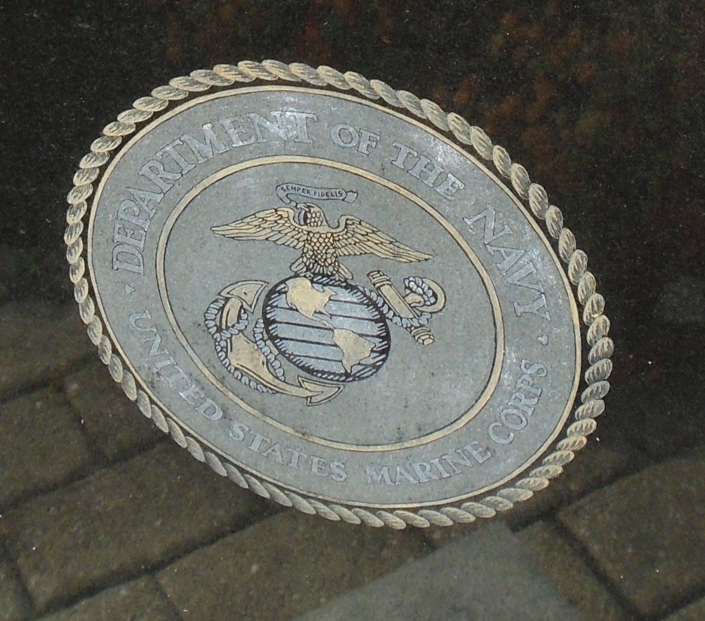 CAPTAIN BRYAN D. WILLARD, USMC MEMORIAL SIDE D