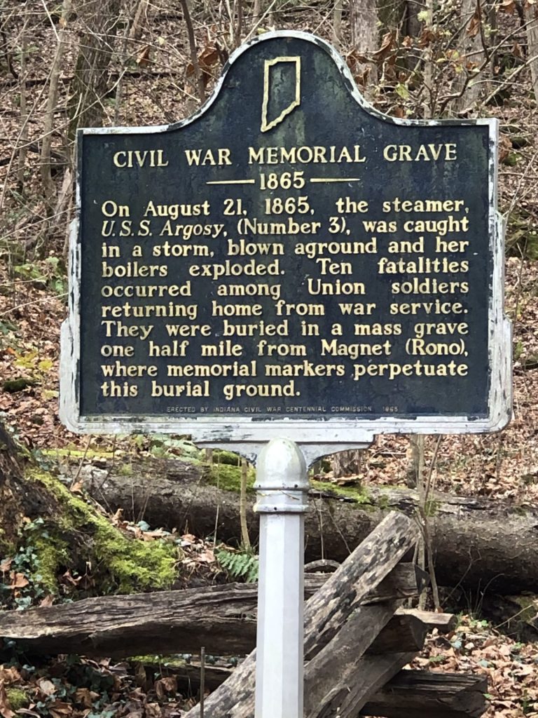 CIVIL WAR MEMORIAL GRAVE MARKER