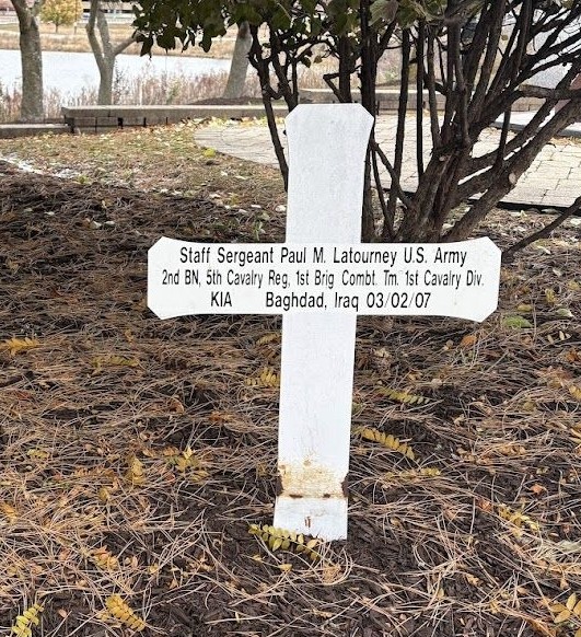 COUNTY OF DUPAGE BLUE STAR MEMORIAL CROSS B