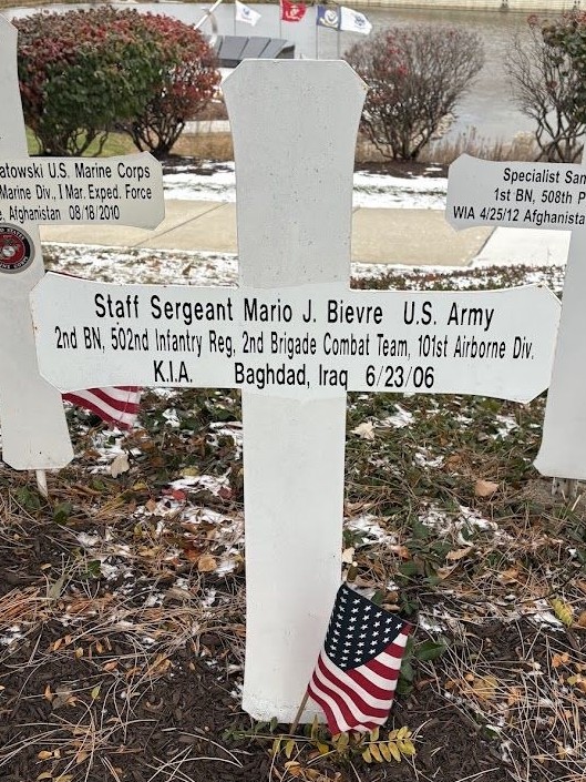 COUNTY DUPAGE BLUE STAR MEMORIAL CROSS F