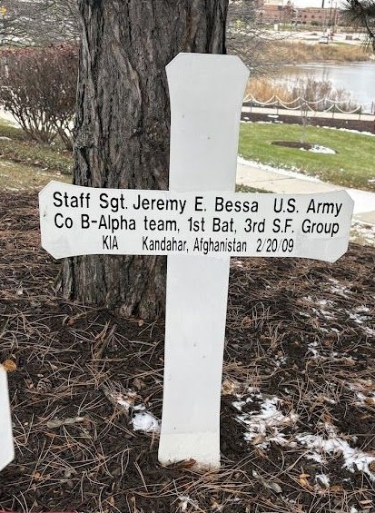 COUNTY OF DUPAGE BLUE STAR MEMORIAL CROSS K