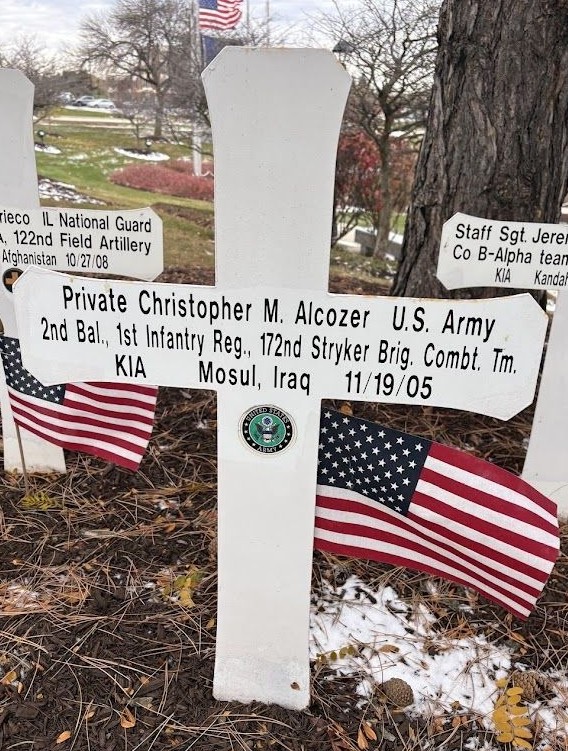 COUNTY OF DUPAGE BLUE STAR MEMORIAL CROSS L