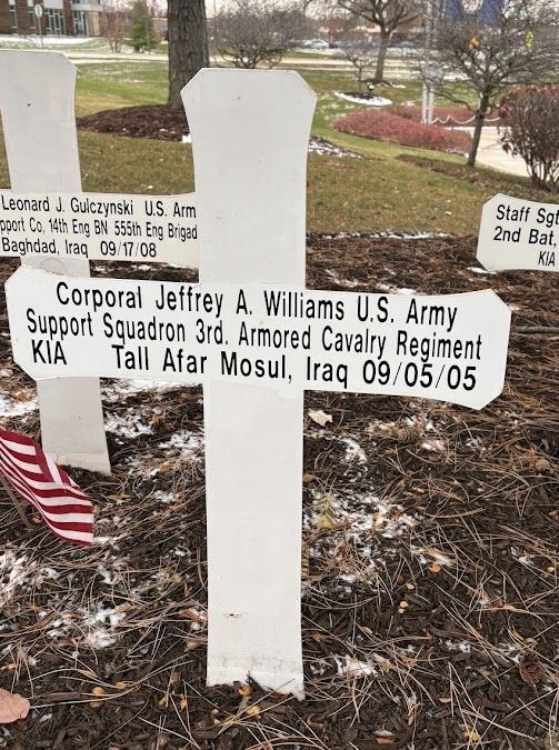 COUNTY OF DUPAGE BLUE STAR MEMORIAL CROSS N