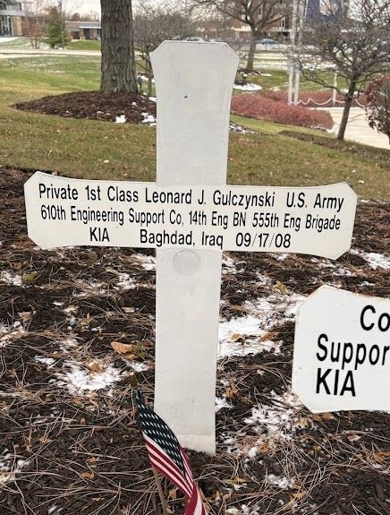 COUNTY OF DUPAGE BLUE STAR MEMORIAL CROSS O