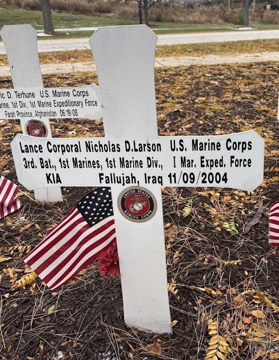 COUNTY OF DUPAGE BLUE STAR MEMORIAL CROSS S