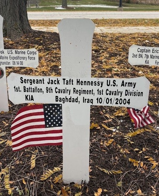 COUNTY OF DUPAGE BLUE STAR MEMORIAL CROSS U