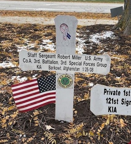 COUNTY OF DUPAGE BLUE STAR MEMORIAL CROSS X