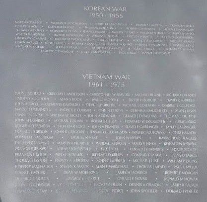 DUPAGE COUNTY VETERANS MEMORIAL STONE F