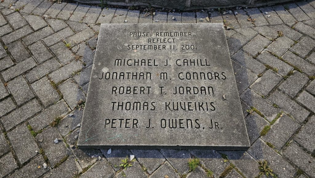 EAST WILLISTON SEPTEMBER 11, 2001 MEMORIAL TABLET