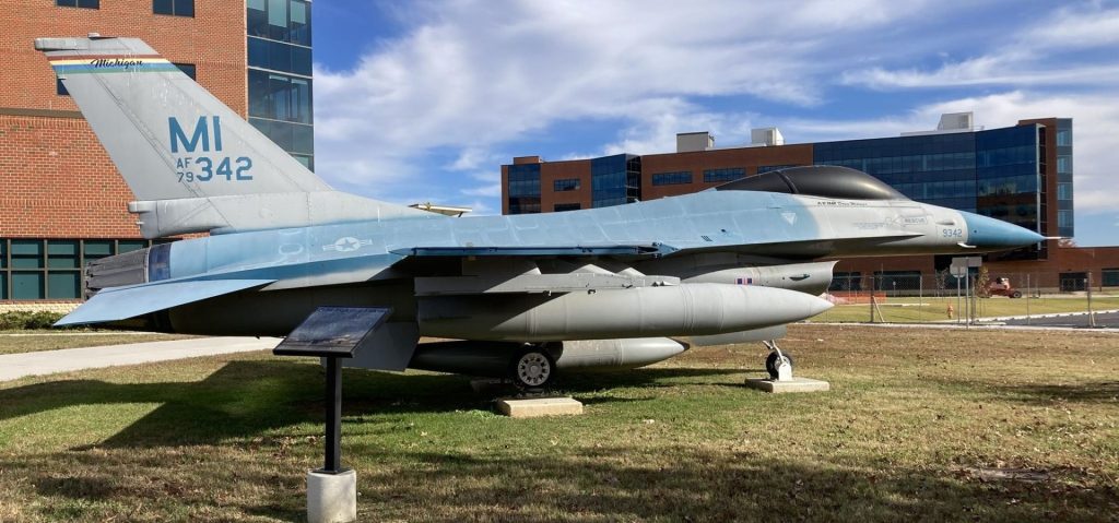 F-16 FIGHTING FALCON WAR MEMORIAL
