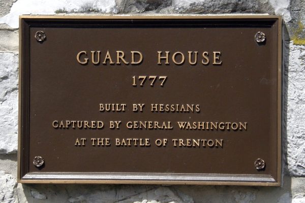 GUARD HOUSE 1777 REVOUTIONARY WAR MEMORIAL PLAQUE