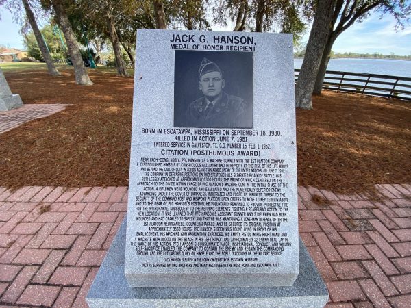 JACK G. HANSON MEDAL OF HONOR WAR MEMORIAL