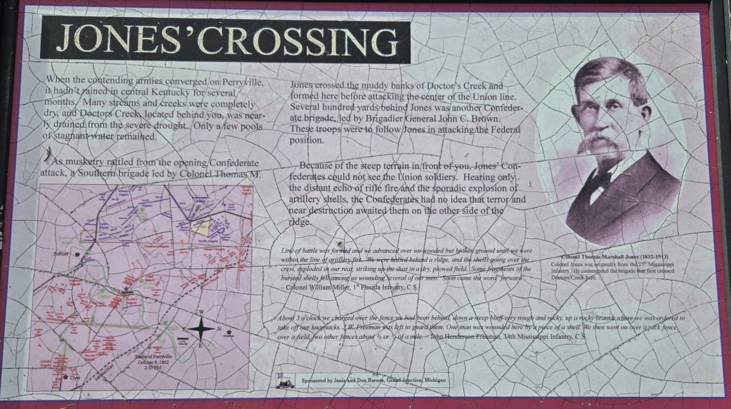 JONES’ CROSSING WAR MEMORIAL PANEL