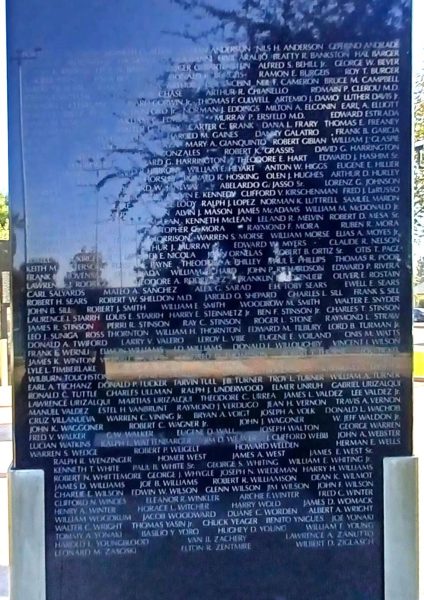 KERN COUNTY WORLD WAR II VETERANS MEMORIAL STONE B