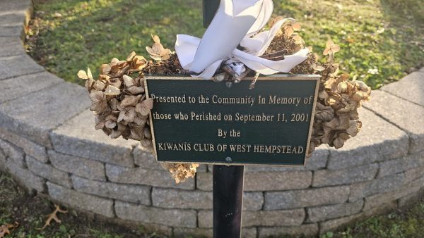KIWANIS CLUB OF WEST HEMPSTEAD SEPTEMBER 11, 2001 MEMORIAL PLAQUE B