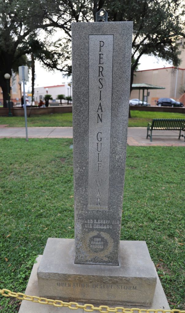 LAREDO PERSIAN GULF WAR MEMORIAL