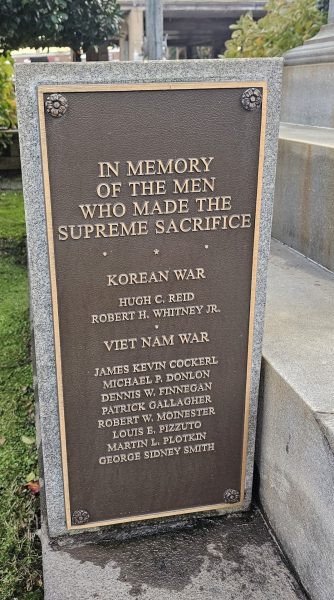 LYNBROOK KOREAN WAR AND VIETNAM WAR SUPREME SACRIFICE MEMORIAL PLAQUE