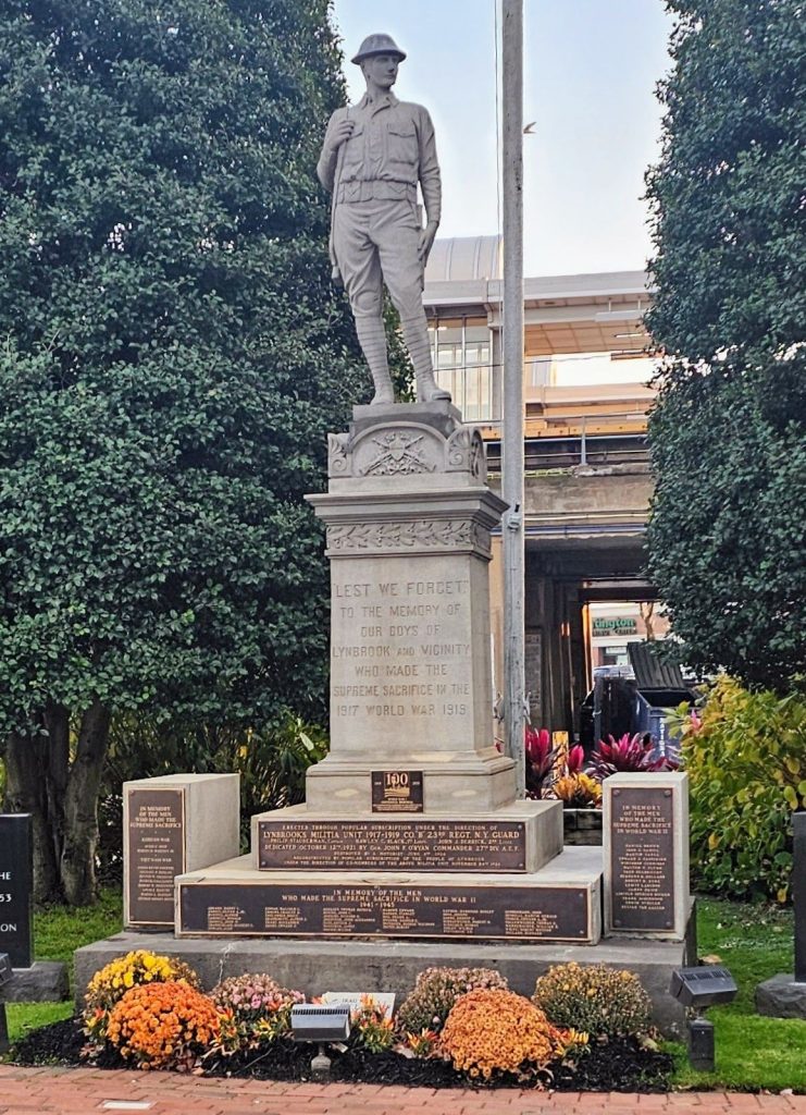 LYNBROOK AND VICINITY WORLD WAR SUPREME SACRIFICE MEMORIAL