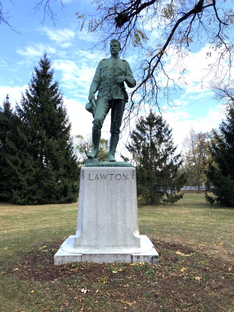 MAJOR GENERAL HENRY W. LAWTON WAR MEMORIAL STATUE