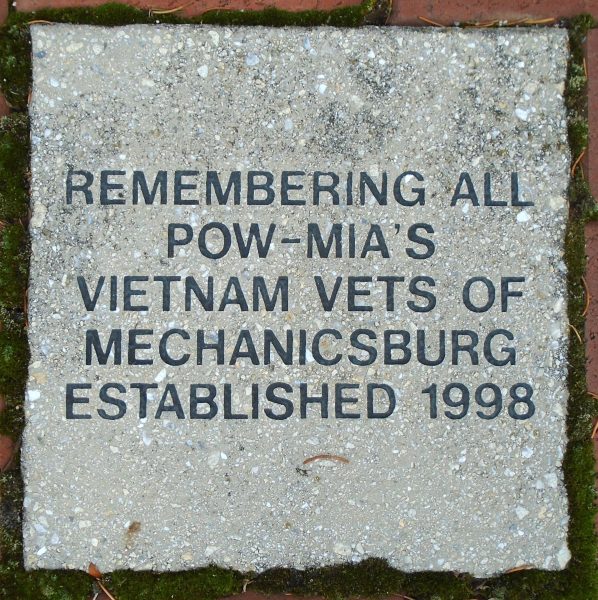 MECHANICSBURG VIETNAM VETS POW-MIA’S WAR MEMORIAL PAVER