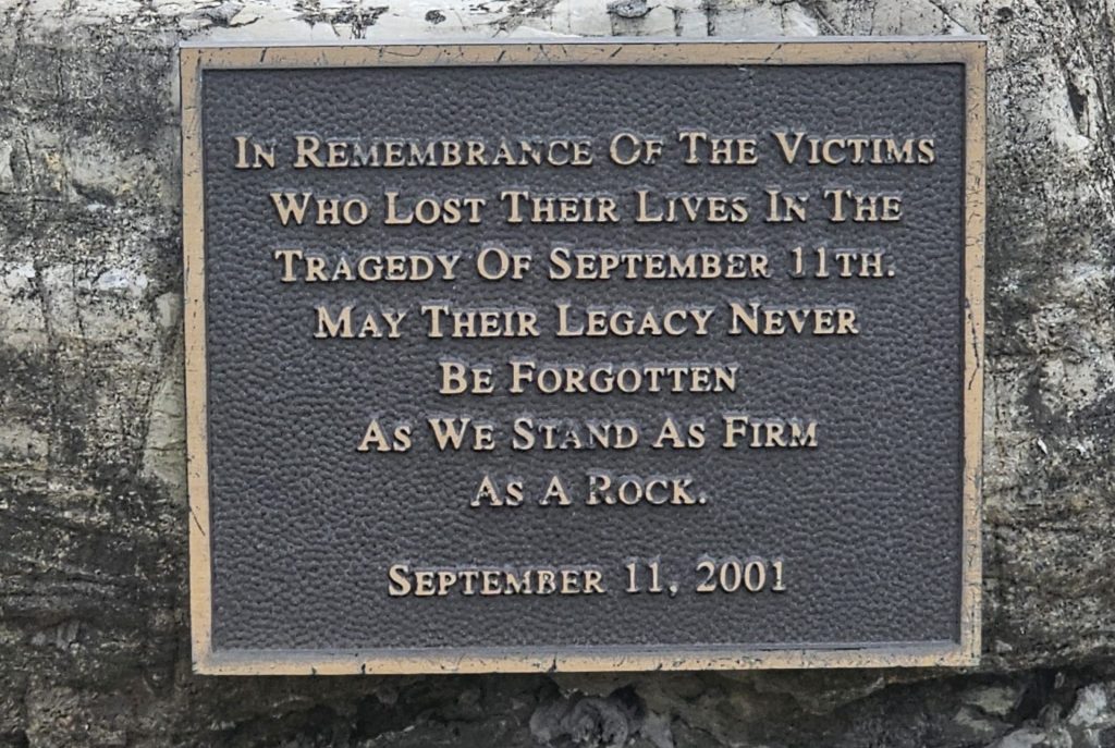 MERRICK SEPTEMBER 11, 2001 MEMORIAL PLAQUE A
