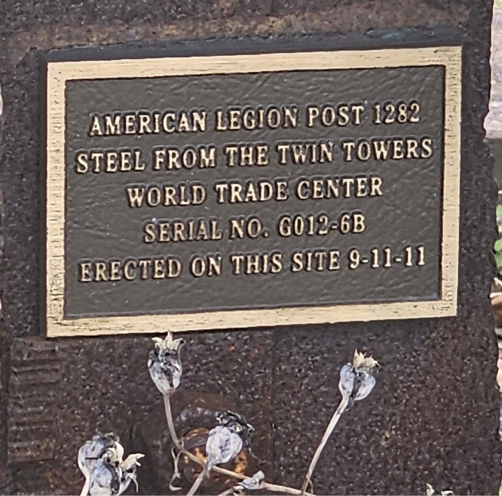 MERRICK SEPTEMBER 11, 2001 MEMORIAL PLAQUE B