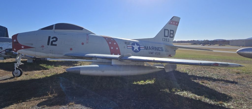 NORTH AMERICAN FJ-3 “FURY” WAR MEMORIAL