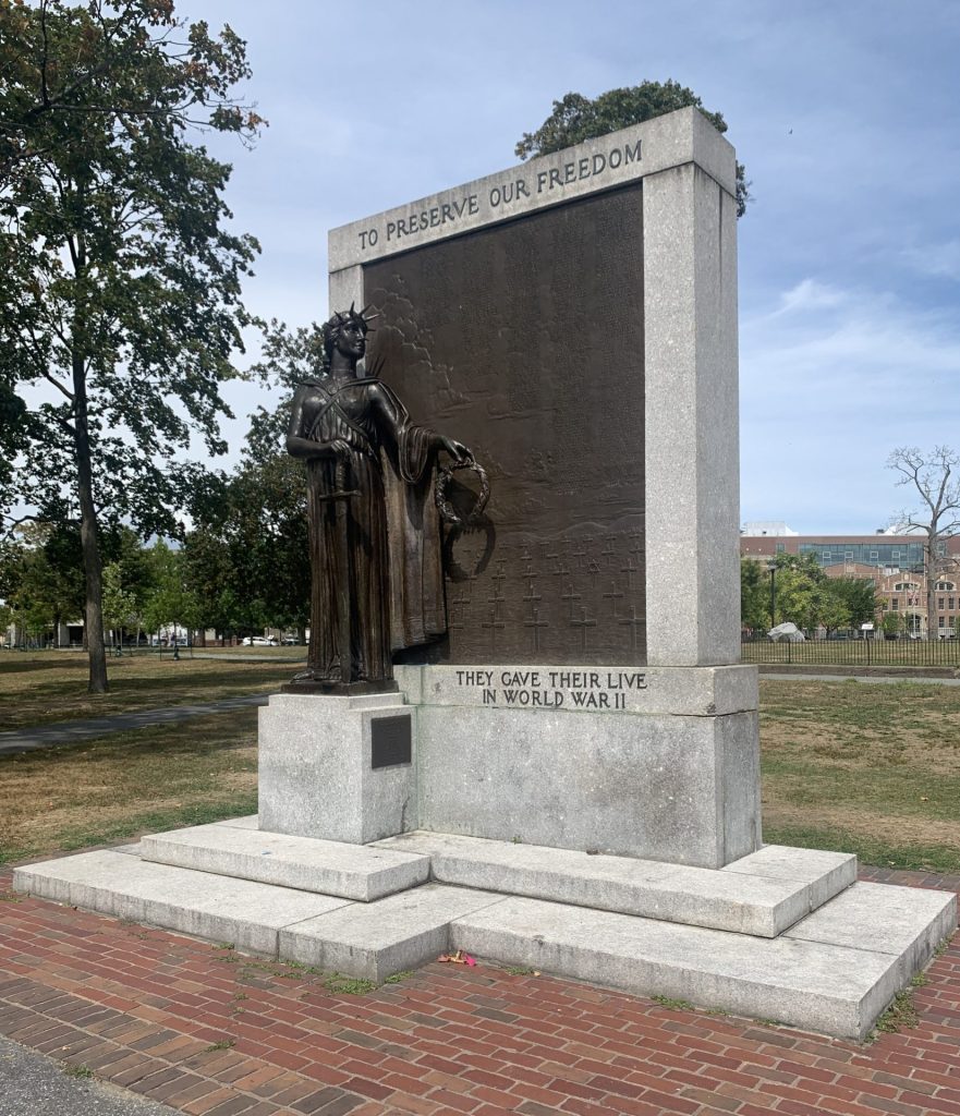OUR HONORED DEAD OF WORLD WAR II MEMORIAL