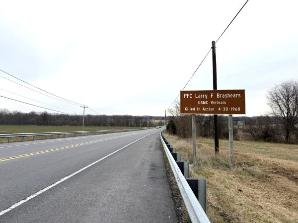PFC LARRY F BRASHEARS WAR MEMORIAL HIGHWAY