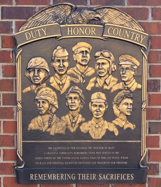 PEOPLE’S STATE BANK VETERANS MEMORIAL PLAQUE
