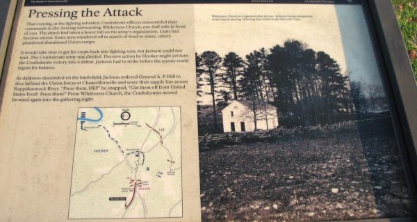 PRESSING THE ATTACK WAR MEMORIAL PANEL
