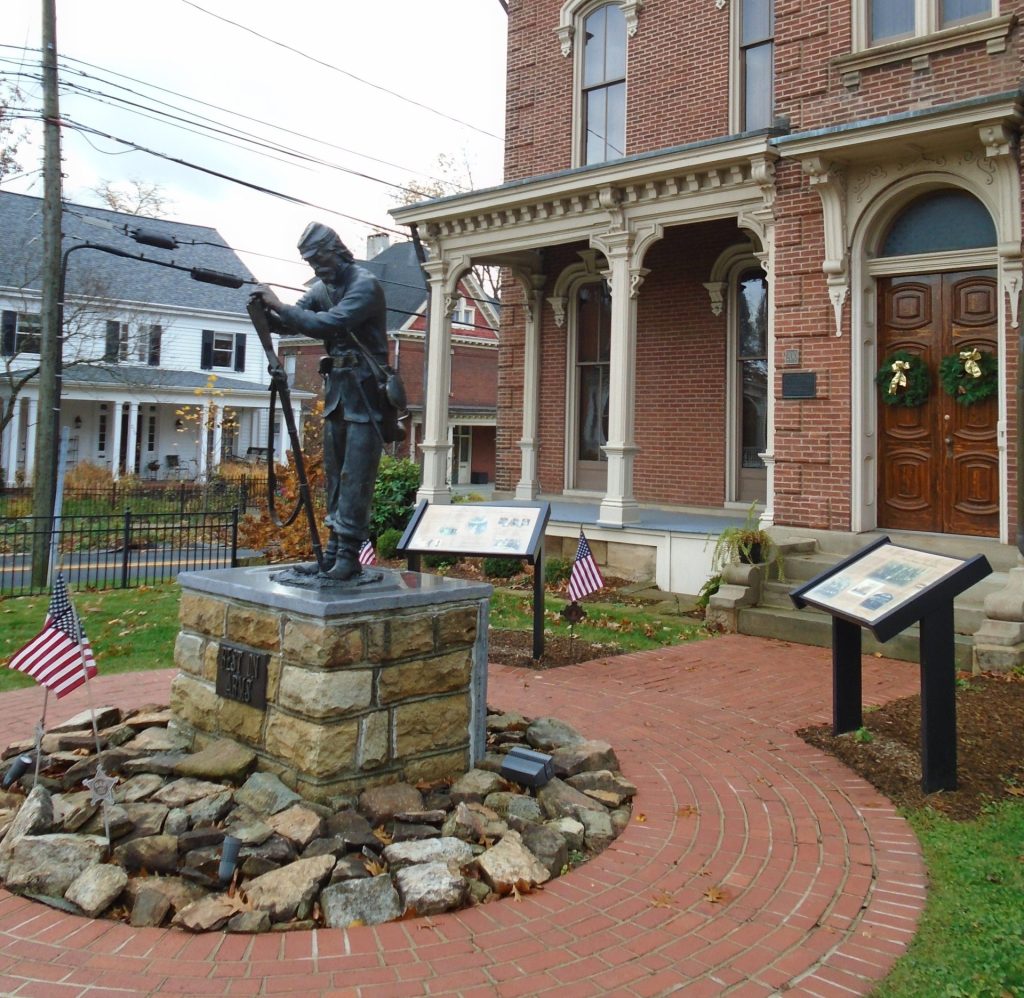 “REST ON ARMS” CIVIL WAR VETERANS MEMORIAL