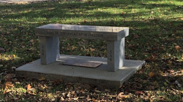 REVOLUTIONARY WAR PATRIOTS MEMORIAL BENCH