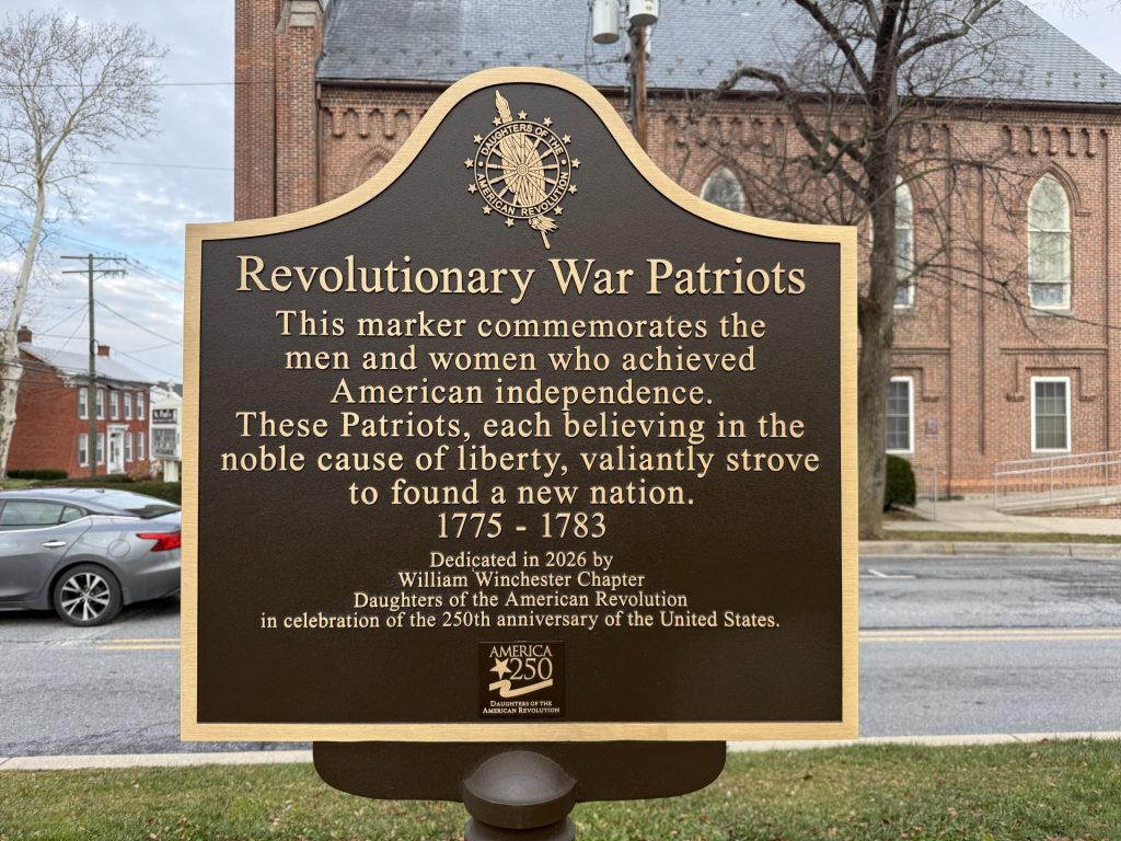 REVOLUTIONARY WAR PATRIOTS MEMORIAL MARKER WESTIMINSTER